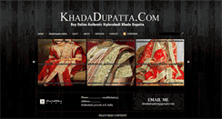 Desktop Screenshot of khadadupatta.com